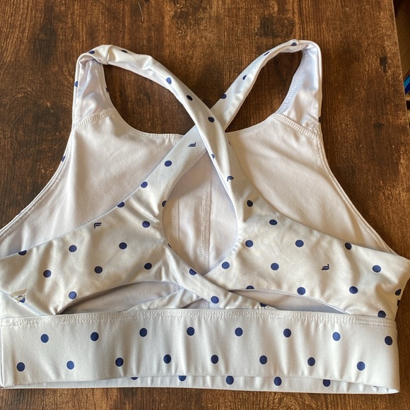 Fabletics Polka dot No Bounce sport bra size small - Picture 2 of 5